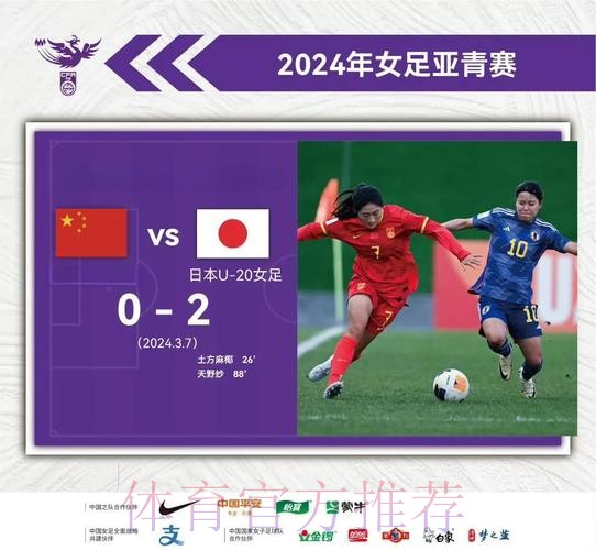 U-20女足亚洲杯次轮 中国队0-2不敌日本队
